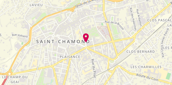 Plan de Bc Immobilier, 5 Avenue Antoine Pinay, 42400 Saint-Chamond