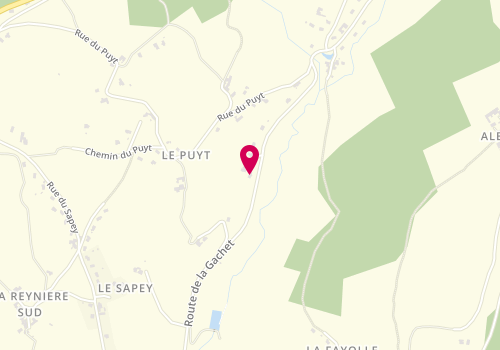 Plan de Consultant immobilier Emmanuel TEMPERE Capifrance Sorbiers, 1187 Route de la Gachet, 42290 Sorbiers