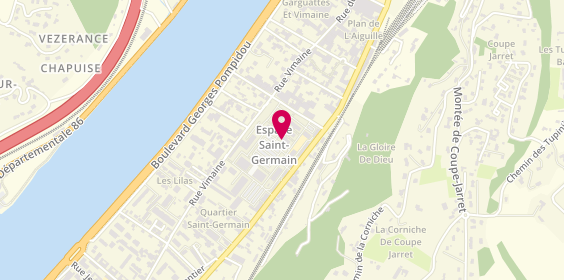 Plan de Pajot & Associes, 30 avenue Général Leclerc, 38200 Vienne