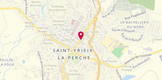 Plan de Peylet-Robert Immobilier, 23 Boulevard de l'Hôtel de Ville, 87500 Saint-Yrieix-la-Perche