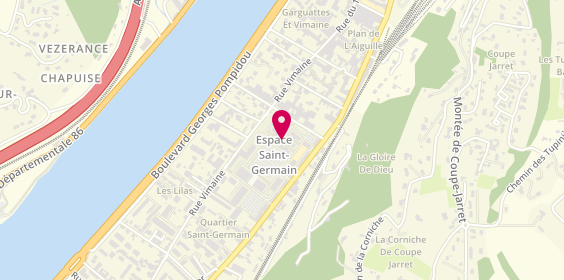 Plan de Agence Partam Immobilier, Espace Saint-Germain Bâtiment le Saxo
30 avenue Général Leclerc, 38200 Vienne