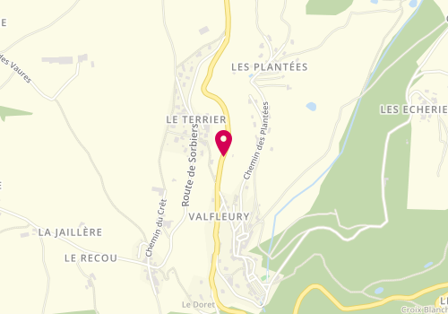 Plan de KELLER Anastasia, La Gachet
61 Chemin de Montomet, 42320 Valfleury