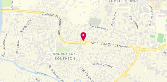 Plan de Mélanie GRIESSEMANN - IAD immobilier Andrézieux-Bouthéon, 9 Allée le Clos des Saisons, 42160 Andrézieux-Bouthéon