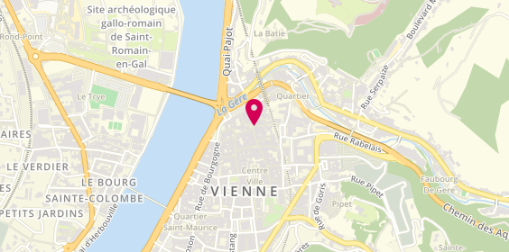 Plan de Century 21 France, 31 Rue Marchande, 38200 Vienne