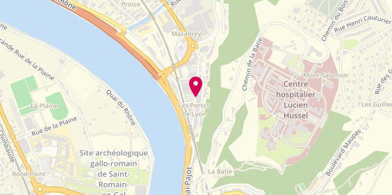 Plan de L'Immobilier d'Antoine, 41 Rue Francisque Bonnier, 38200 Vienne