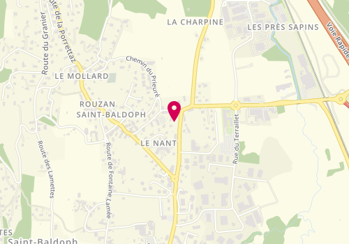 Plan de L.D Immobilier, 42 Route d'Apremont, 73190 Saint-Baldoph