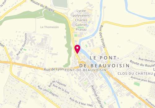 Plan de Mélody VYNS - Optimhome Immobilier, 23 Rue de Belley, 38480 Le Pont-de-Beauvoisin