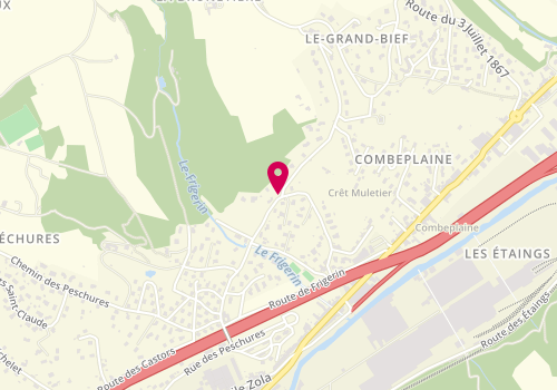 Plan de LEDEUX Loïc, 1 Route du Puits Saint Constant, 42800 Saint-Joseph