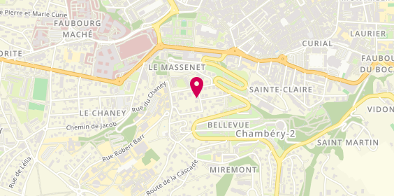 Plan de CHENAL Claudine, 48 Rue Camille Saint-Saëns, 73000 Chambéry