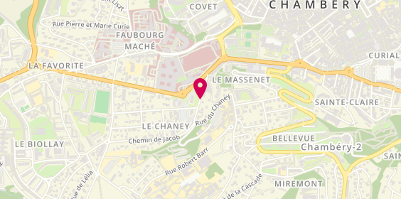 Plan de Jajemap-Phidias, 130 Chemin Jacob, 73000 Chambéry
