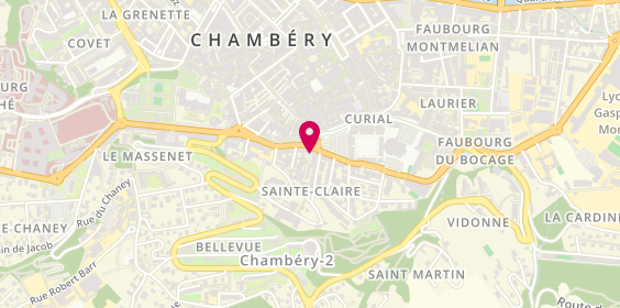Plan de Century 21, 13 place Monge, 73000 Chambéry