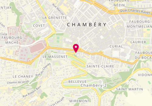 Plan de Ferraris Location, 17 Boulevard de Bellevue, 73000 Chambéry