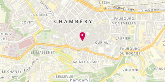 Plan de Castel Immobilier, 14 place Saint-Léger, 73000 Chambéry
