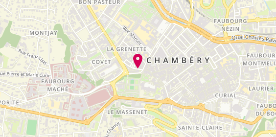 Plan de Netis Immobilier, 4 Rue Sainte-Barbe, 73000 Chambéry
