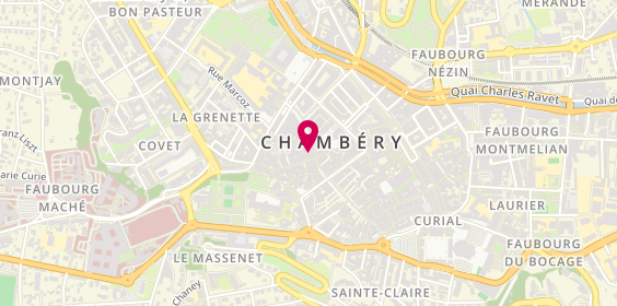Plan de Albanne Immobilier, 16 Rue Juiverie, 73000 Chambéry