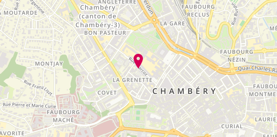 Plan de Moulin Trans'Immobilier, 163 Rue Marcoz, 73000 Chambéry