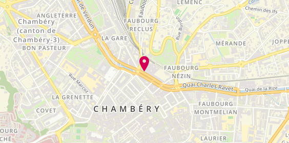 Plan de Comparet Immobilier, 20 avenue des Ducs de Savoie, 73000 Chambéry