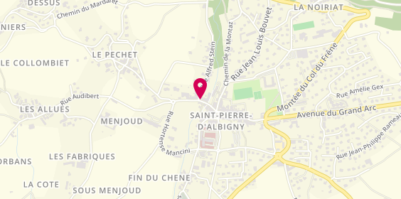 Plan de Cimm Immobilier, 82 Rue Auguste Domenget, 73250 Saint-Pierre-d'Albigny