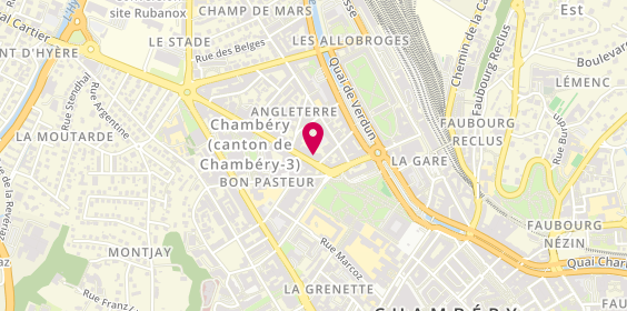 Plan de Cabinet Graillat, 50 avenue du Comte Vert, 73000 Chambéry