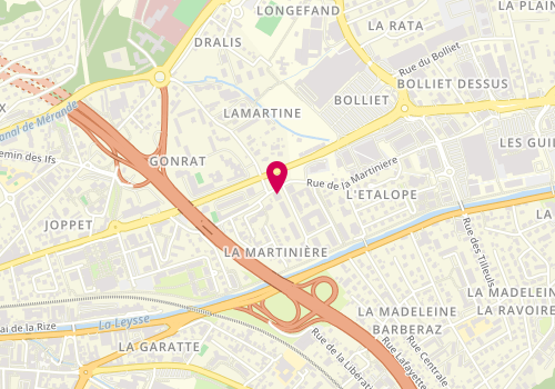 Plan de Savoisienne Habitat, 400 Rue de la Martinière, 73000 Bassens