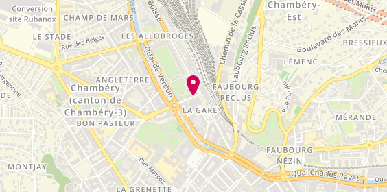 Plan de AXO, 26 avenue Maréchal Leclerc, 73000 Chambéry
