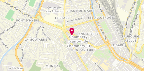 Plan de Valoris Immobilier, 355 avenue du Comte Vert, 73000 Chambéry