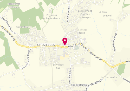 Plan de Asd Immo Chuzelles, 25 place du Belvédère, 38200 Chuzelles