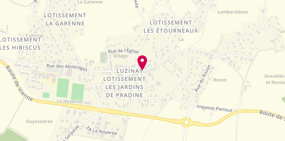 Plan de ACI Immobilier, 51 Rue des Marchands, 38200 Luzinay