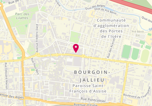 Plan de Valexim, 33 avenue Professeur Tixier, 38300 Bourgoin-Jallieu