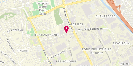 Plan de ACL-Immo, 370 Rue des Champagnes, 73290 La Motte-Servolex