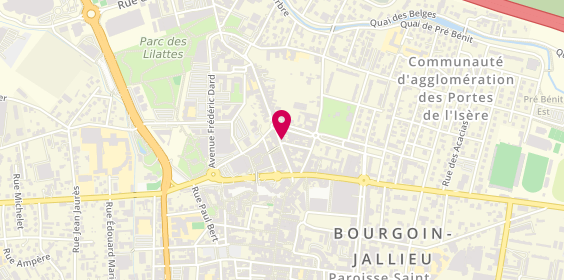 Plan de Viviant Terrains, 34 Rue de la Libération, 38300 Bourgoin-Jallieu