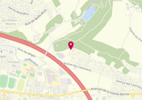 Plan de LABRIT Yan, 88 avenue des Cantinières, 38300 Ruy-Montceau