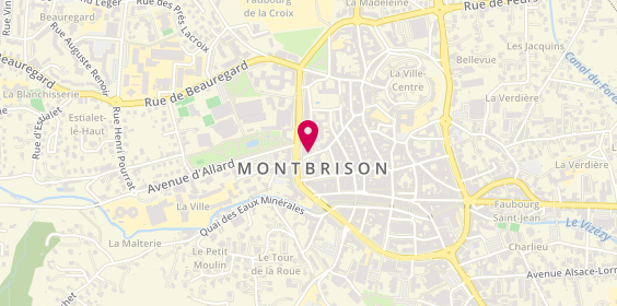 Plan de Gestion immobilière S. Marcoux, 5 Rue des Arches, 42600 Montbrison