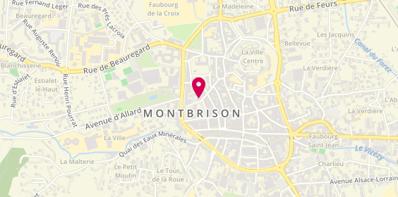 Plan de Avis Immobilier, 9 Rue des Arches, 42600 Montbrison