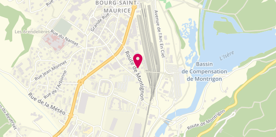 Plan de Verticalimmo Bourg-Saint-Maurice, 427 Route de Montrigon, 73700 Bourg-Saint-Maurice
