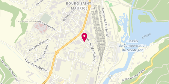 Plan de Eneo Immobilier, Route Montrigon, 73700 Bourg-Saint-Maurice