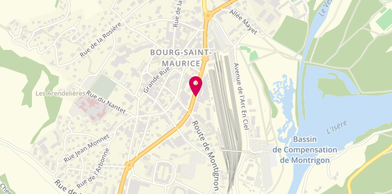 Plan de C.I.S Immobilier, 189 Avenue Marechal Leclerc, 73700 Bourg-Saint-Maurice