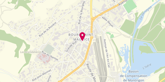 Plan de Laforet Immobilier, 16 avenue du Centenaire, 73700 Bourg-Saint-Maurice