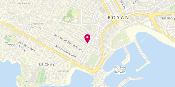 Plan de Agence de Foncillon, 11 Rue du Docteur Paul Métadier
Rue de Foncillon et 17, 17200 Royan
