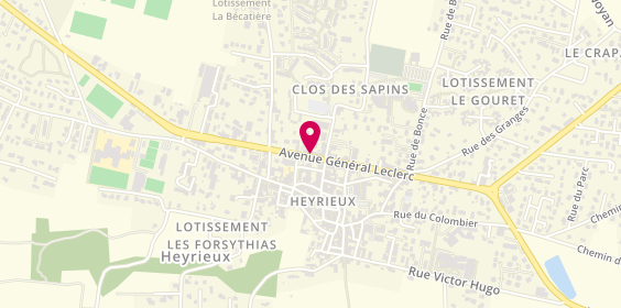Plan de La clé de Saint Georges, 31 avenue Général Leclerc, 38540 Heyrieux