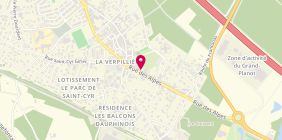 Plan de Guy Hoquet l'Immobilier, 81 Rue des Alpes, 38290 La Verpillière