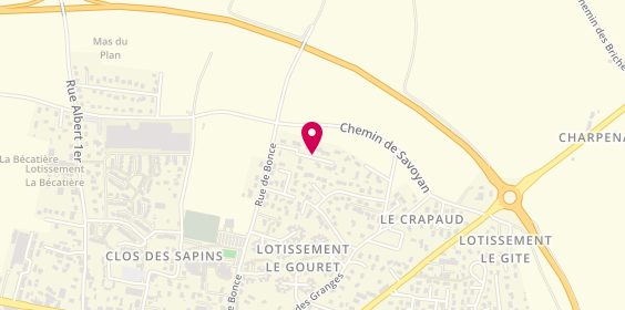 Plan de Virginie GLASSON - SAFTI Immobilier Heyrieux, 4 lotissement Les Grands Champs, 38540 Heyrieux