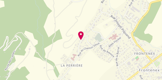 Plan de WixPi Degroote Dorine Agent Immobilier, 26 Rochebourg, 73460 Frontenex