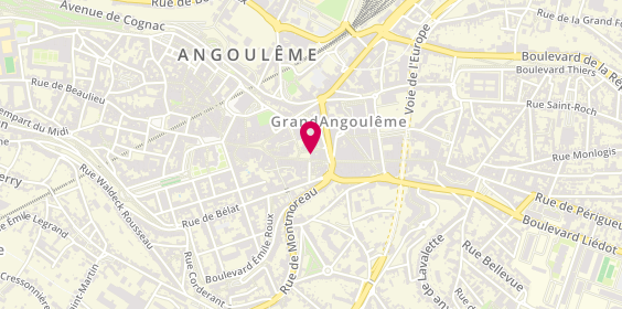 Plan de Human Immobilier, 14 Rue Hergé, 16000 Angoulême