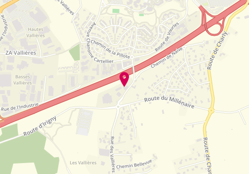 Plan de SPC Consultants, 204 Route de Vourles, 69230 Saint-Genis-Laval
