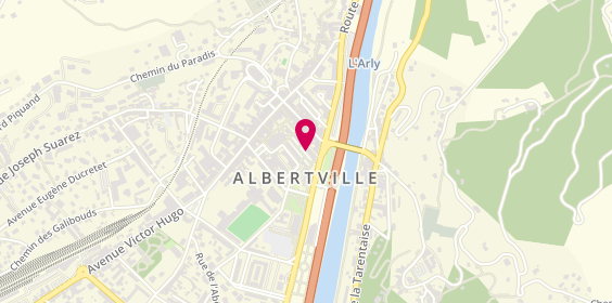 Plan de C.I.S Immobilier Albertville, 72 Place de l'Europe / le Dôme, 73200 Albertville