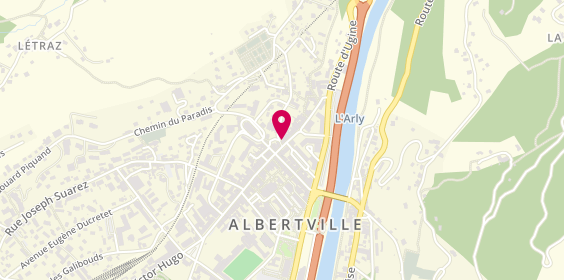 Plan de Albertville Transaction Immobilier, 22 Rue de la République, 73200 Albertville