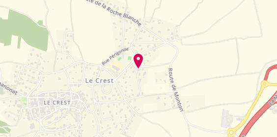 Plan de Capifrance Philippe GENEIX, 4 chemin de la Croix Saint-Verny, 63450 Le Crest