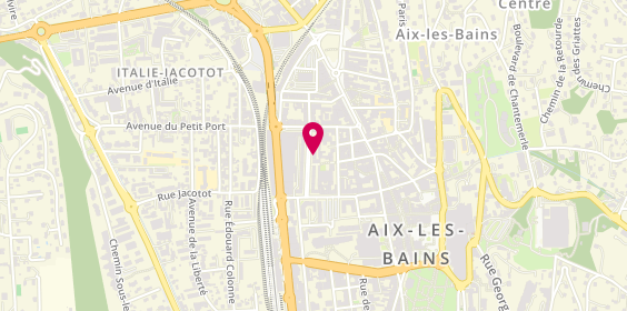 Plan de Wellcome Immobilier - Agence G. Bouvier, 9 avenue de Verdun, 73100 Aix-les-Bains