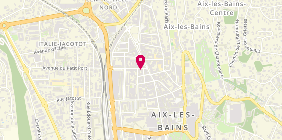 Plan de La Cible Immobilière, 5 avenue du Petit Port, 73100 Aix-les-Bains